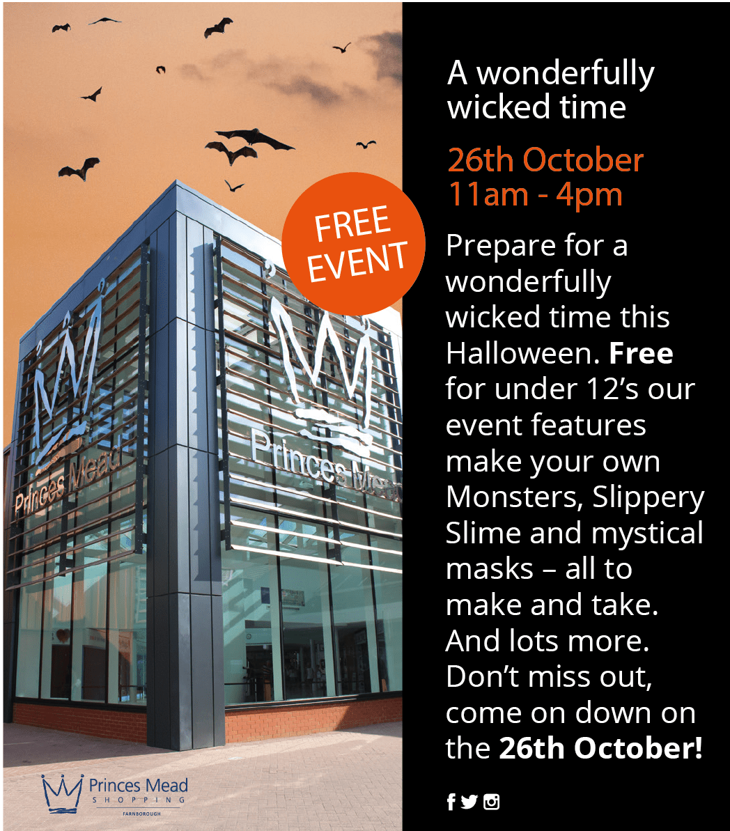 free Halloween event for under 12s